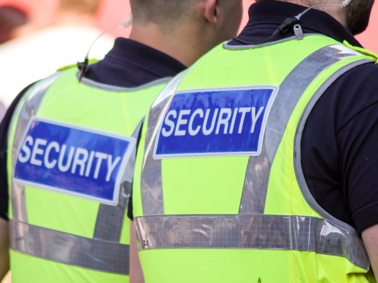Two security guards
